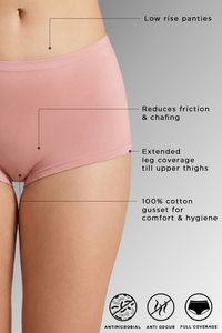 Zivame Tom & Jerry Low Rise Full Coverage Boyshorts - Pale Marigold — thumbnail 8